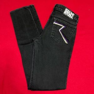 EUC: Women’s ROCK & REPUBLIC Embellished Skinny fit Denim Jeans